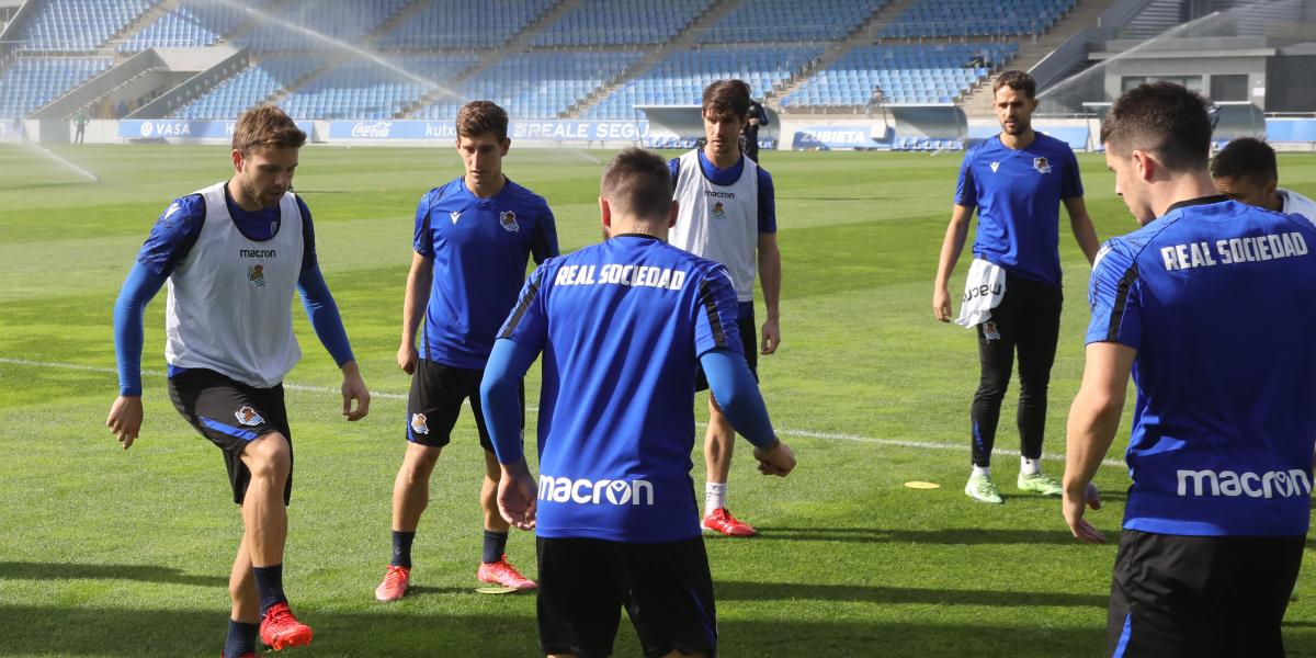 Sin descanso hasta el partido ante el Mallorca