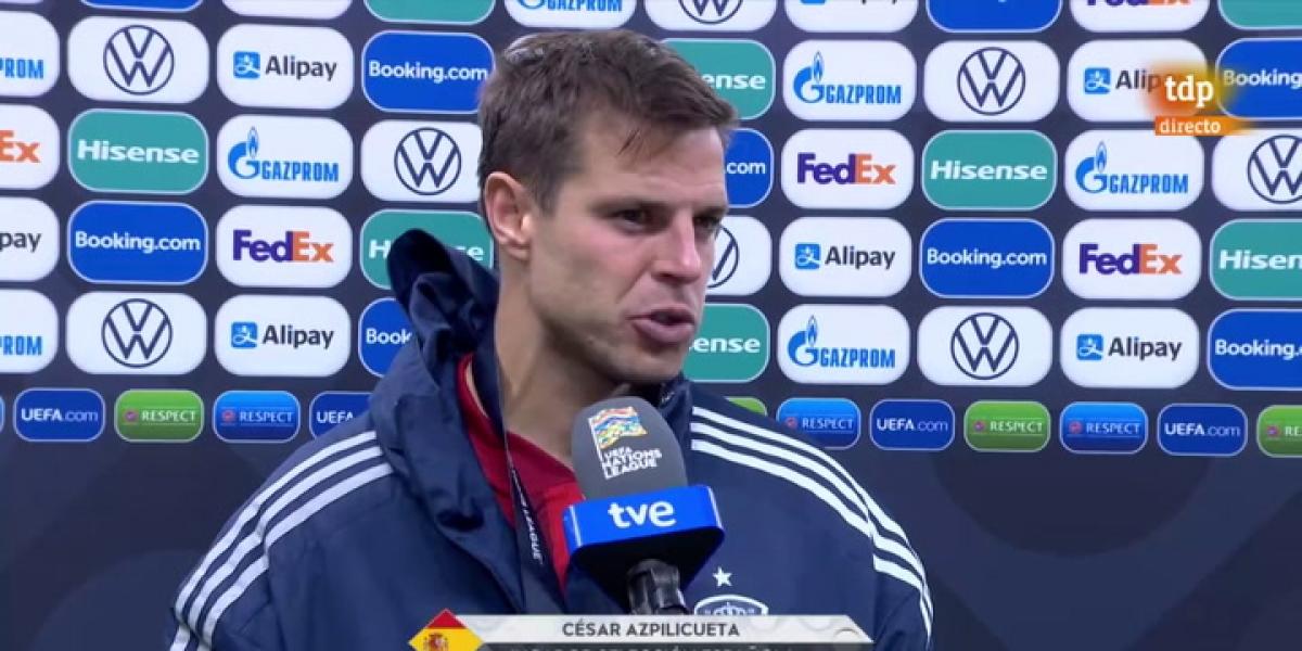 Azpilicueta: La decisión la toma el VAR y eso es lo que no entiendo