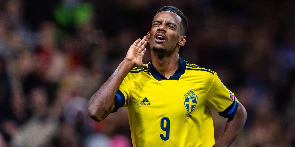 Isak vuelve a marcar con Suecia