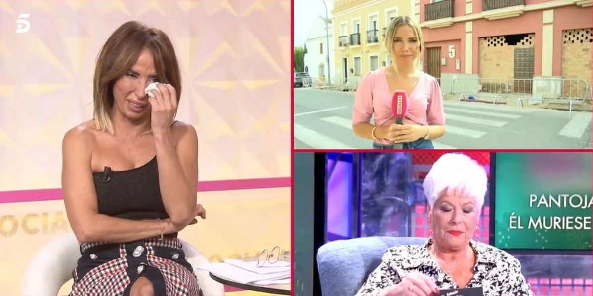 María Patiño sufre un percance en directo y no puede continuar con Socialité