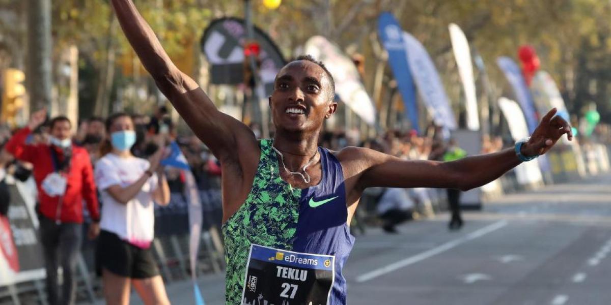 Teklu defenderá el título en la Media Maratón de Barcelona