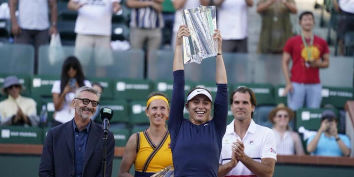Paula Badosa, campeona histórica de Indian Wells