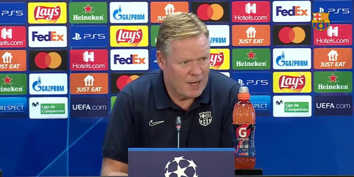Koeman: Es un partido decisivo, tenemos que ganar
