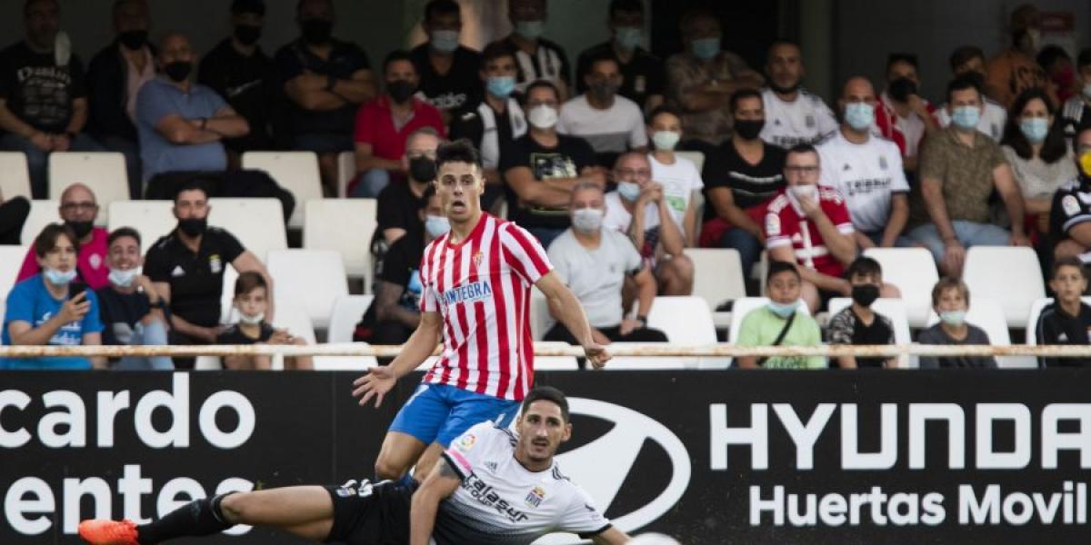 1-0: Rubén Castro tumba al líder Sporting en Cartagonova