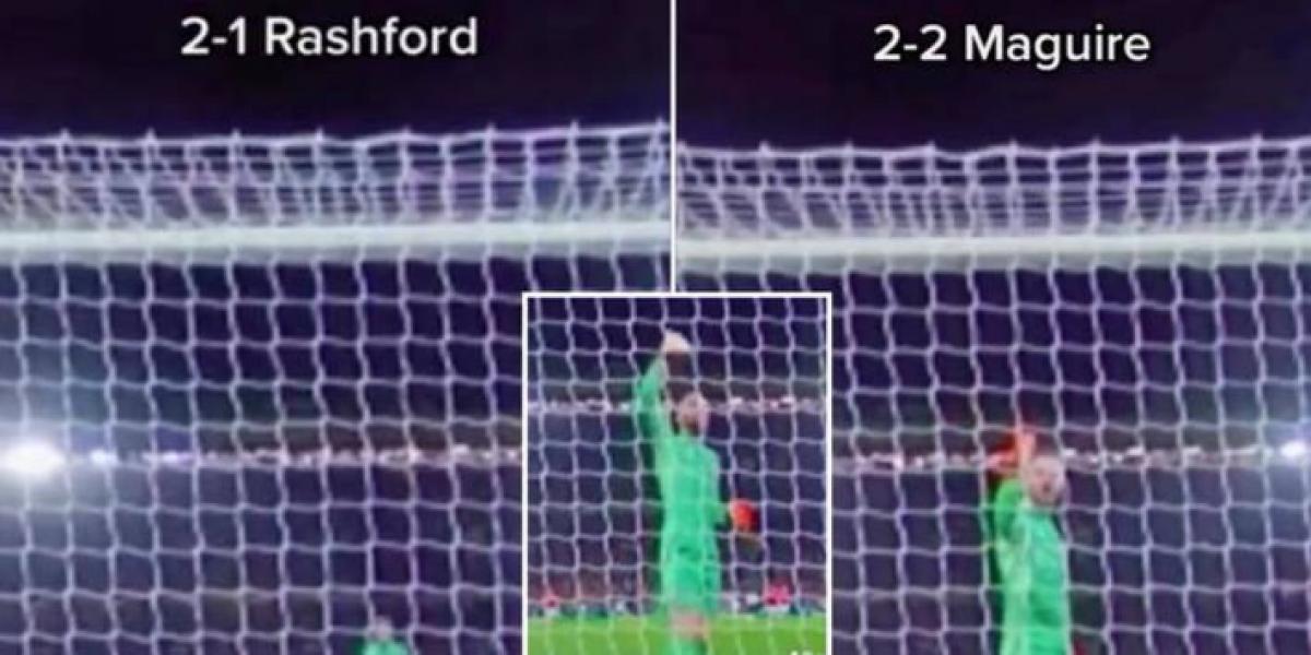 La curiosa superstición de De Gea durante el Manchester United – Atalanta