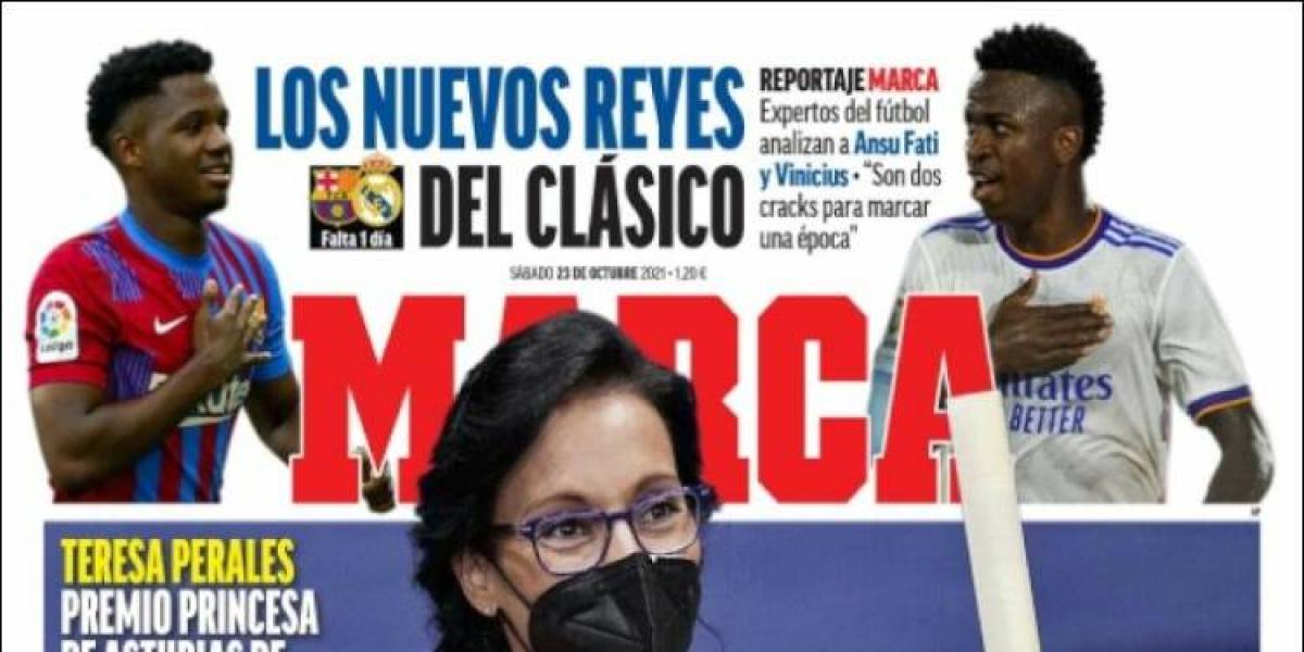 La previa de El Clásico, protagonista en las portadas deportivas de hoy