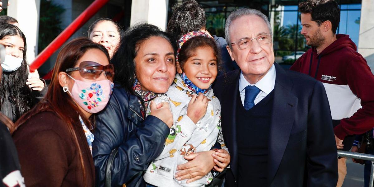 Florentino Pérez ya está en Barcelona para el Clásico