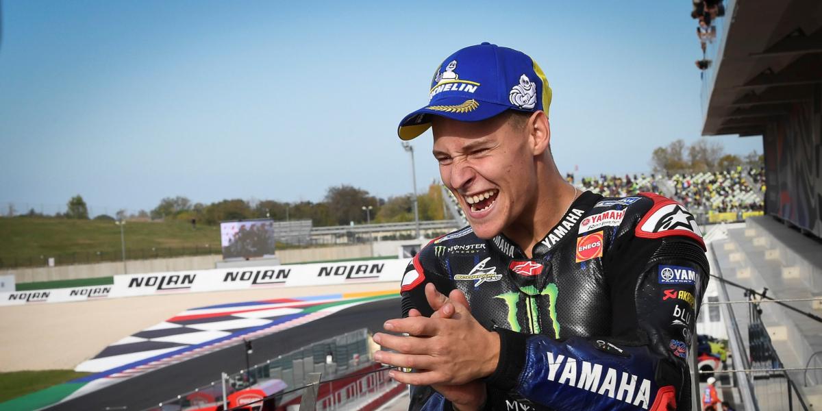 No hay relax para el campeón Quartararo