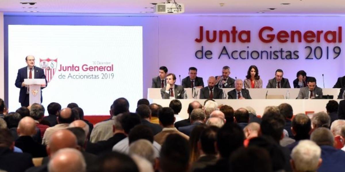 Este martes, Junta General de Accionistas del Sevilla de lo más caliente