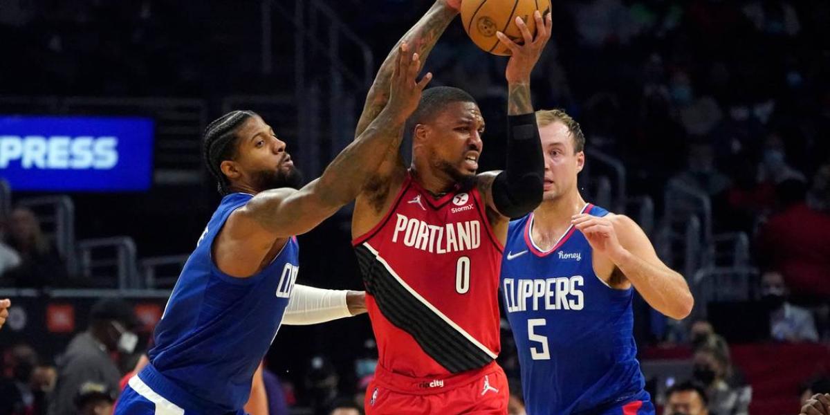 Los Clippers destrozan a los Blazers tras una exhibición coral