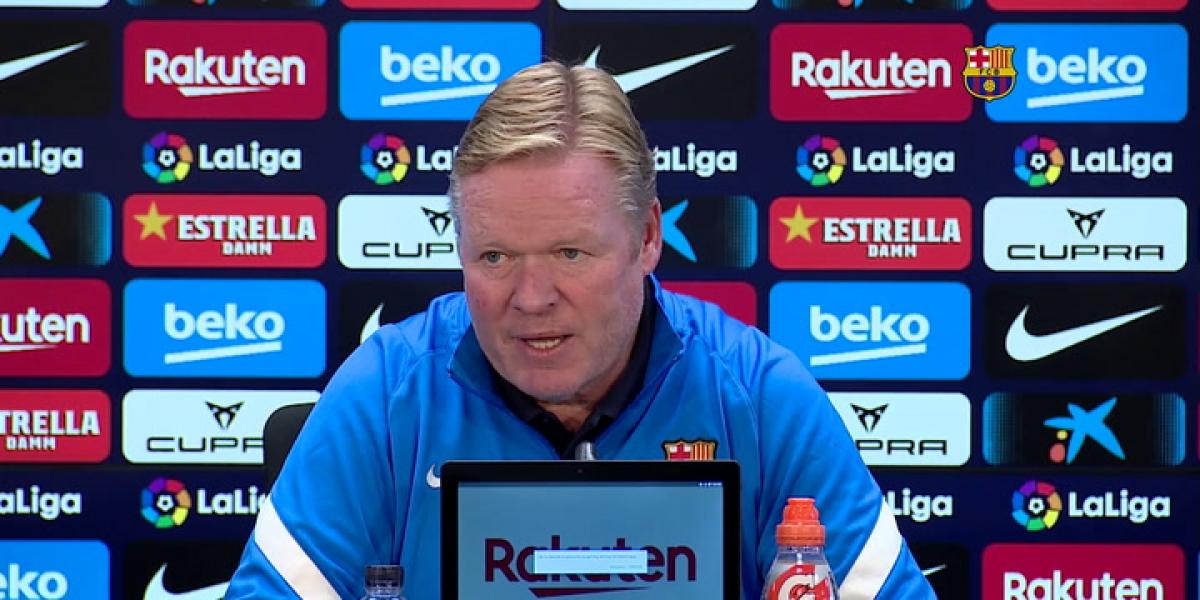 Koeman: Quiero disfrutar, ya sean ocho años, uno o tres meses
