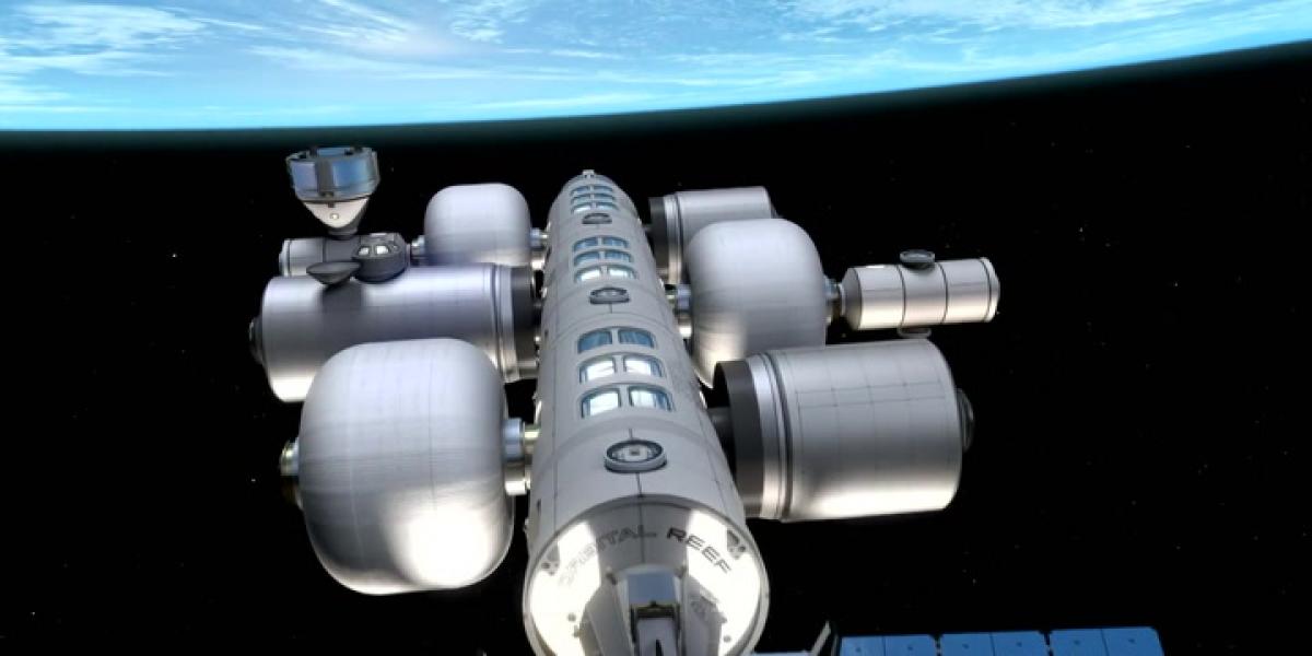 Blue Origin impulsa un parque empresarial en el espacio