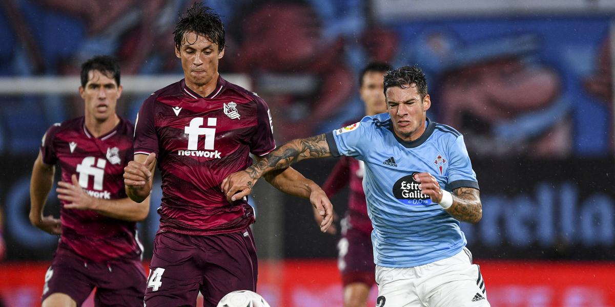 Las imágenes del Celta-Real Sociedad