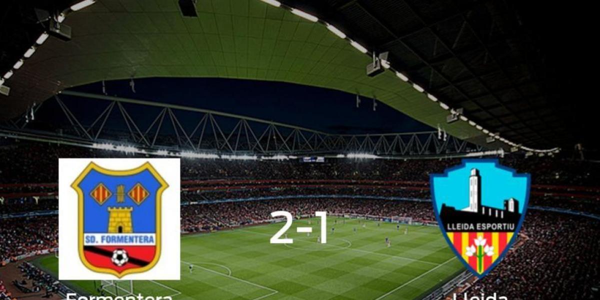 Triunfo 2-1 del Formentera frente al Lleida Esportiu