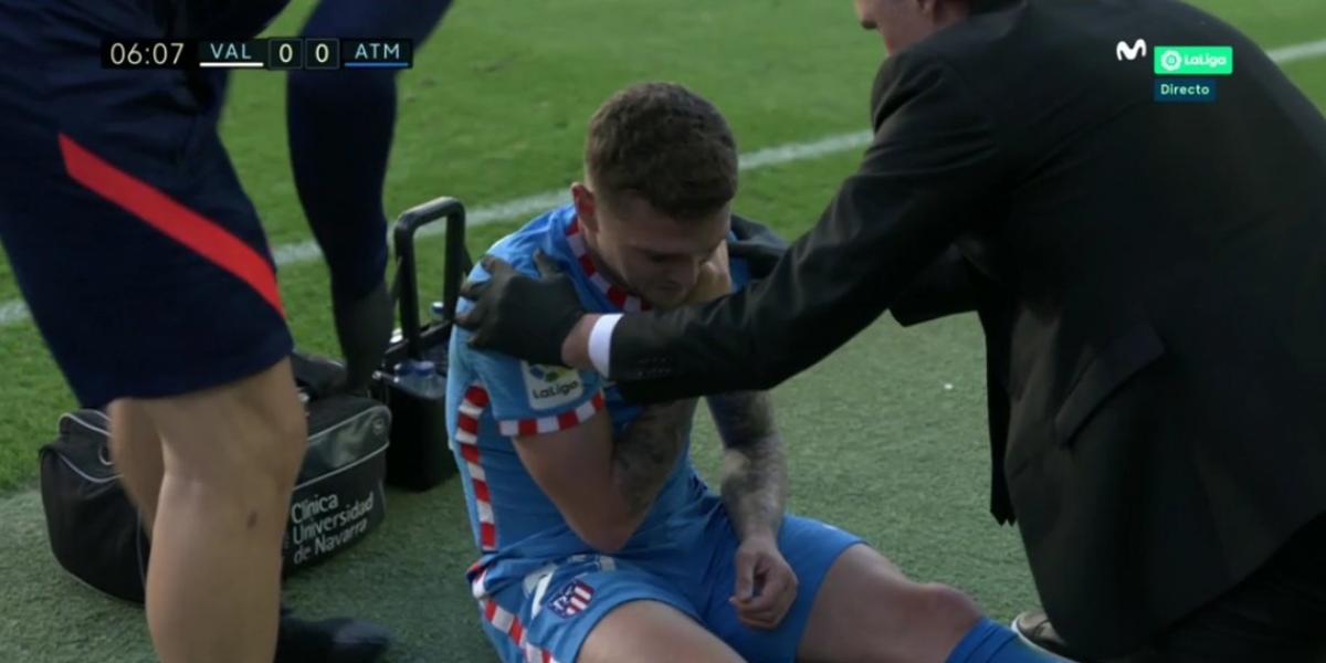 Descartada una lesión ósea de Trippier