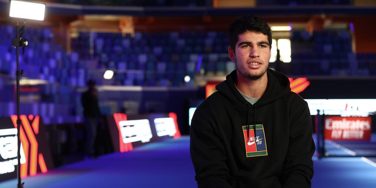 Carlos Alcaraz, a por el torneo de los jóvenes maestros