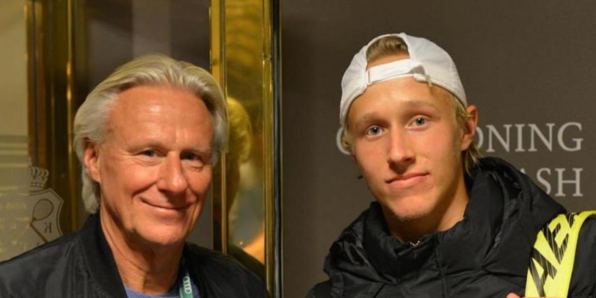 Leo Borg, hijo del mítico campeón sueco, debuta en el circuito ATP