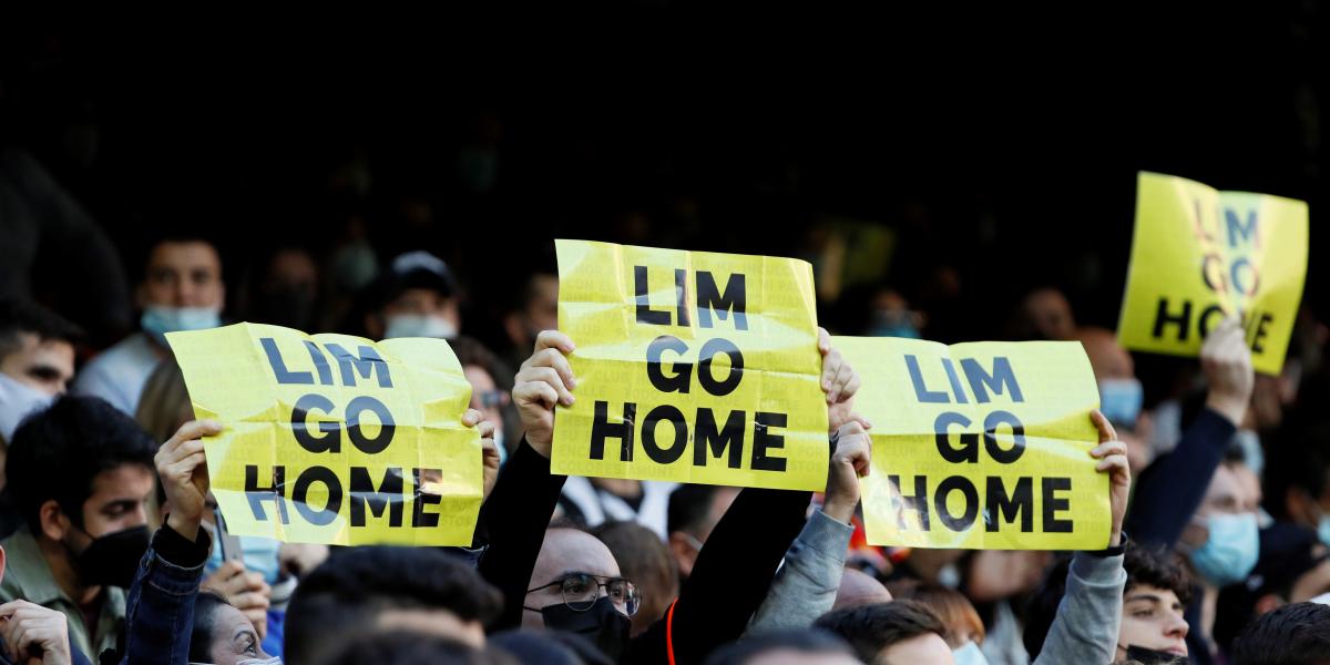 Libertad VCF seguirá con protestas contra Lim en Mestalla