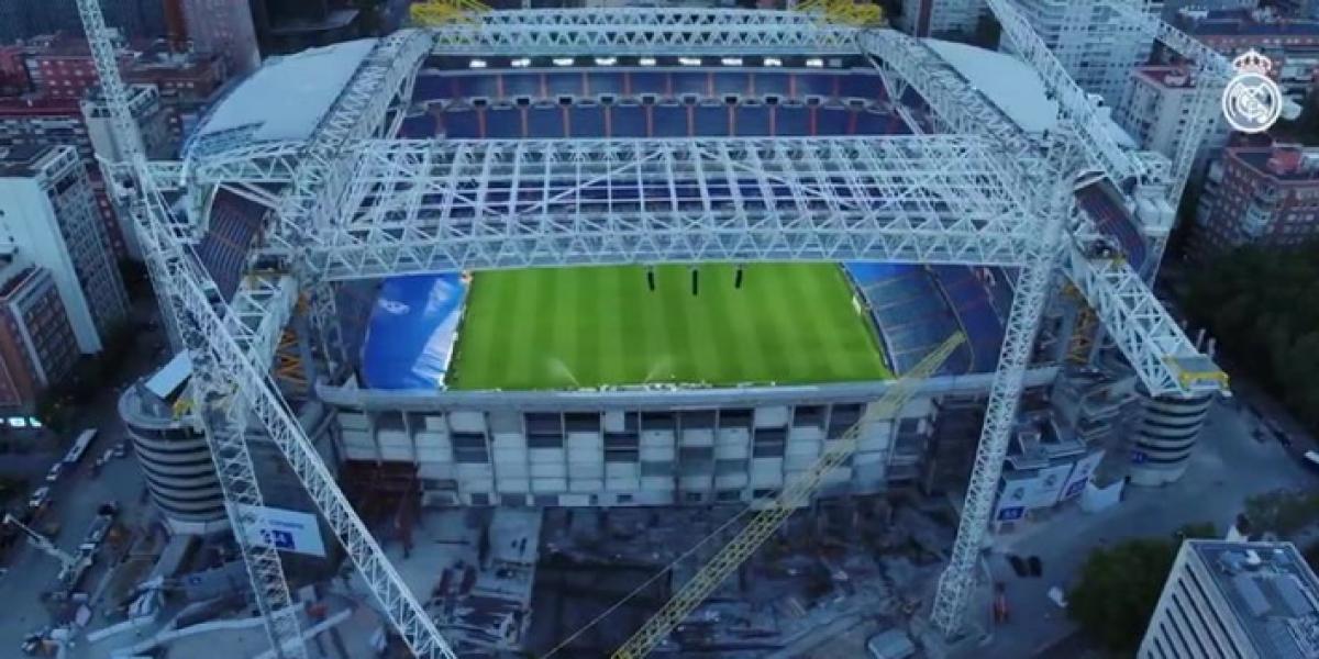 El nuevo Bernabéu se queda sin su guinda