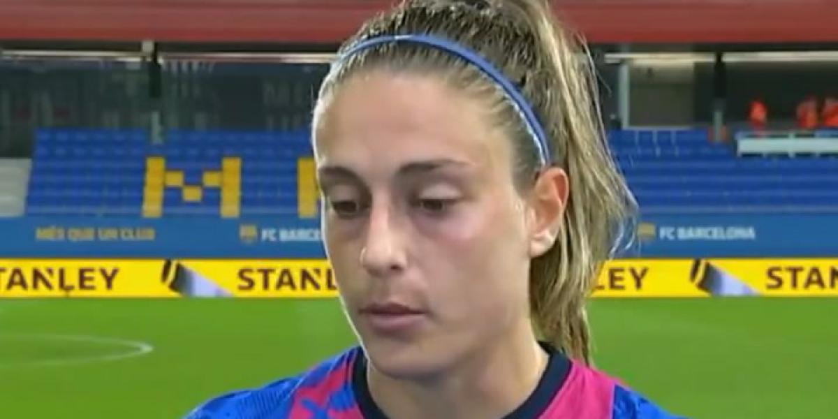 Alexia, contenta por sus goles y la victoria sobre el Hoffenheim