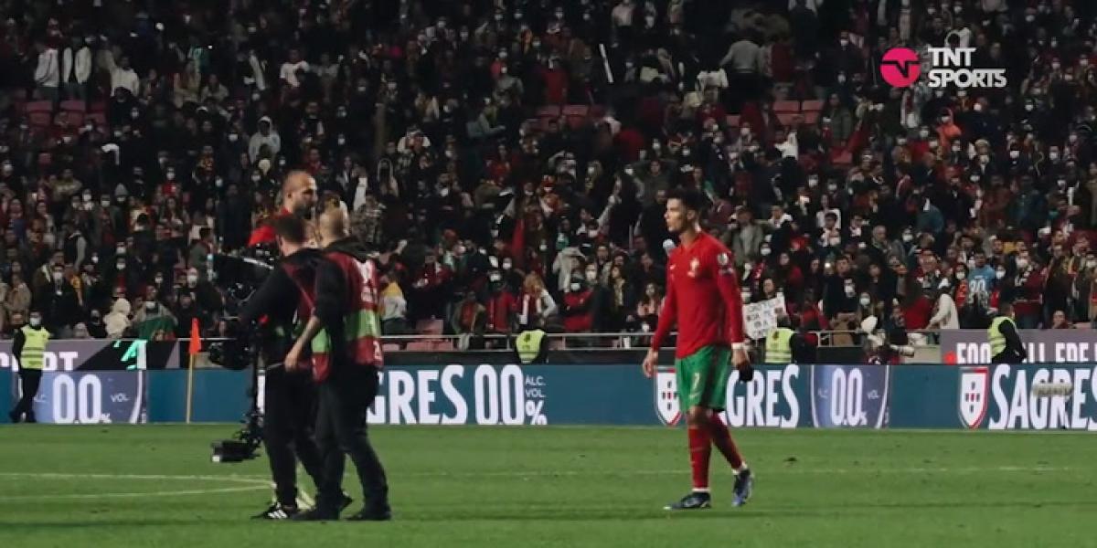 El tremendo cabreo de Cristiano Ronaldo con Fernando Santos