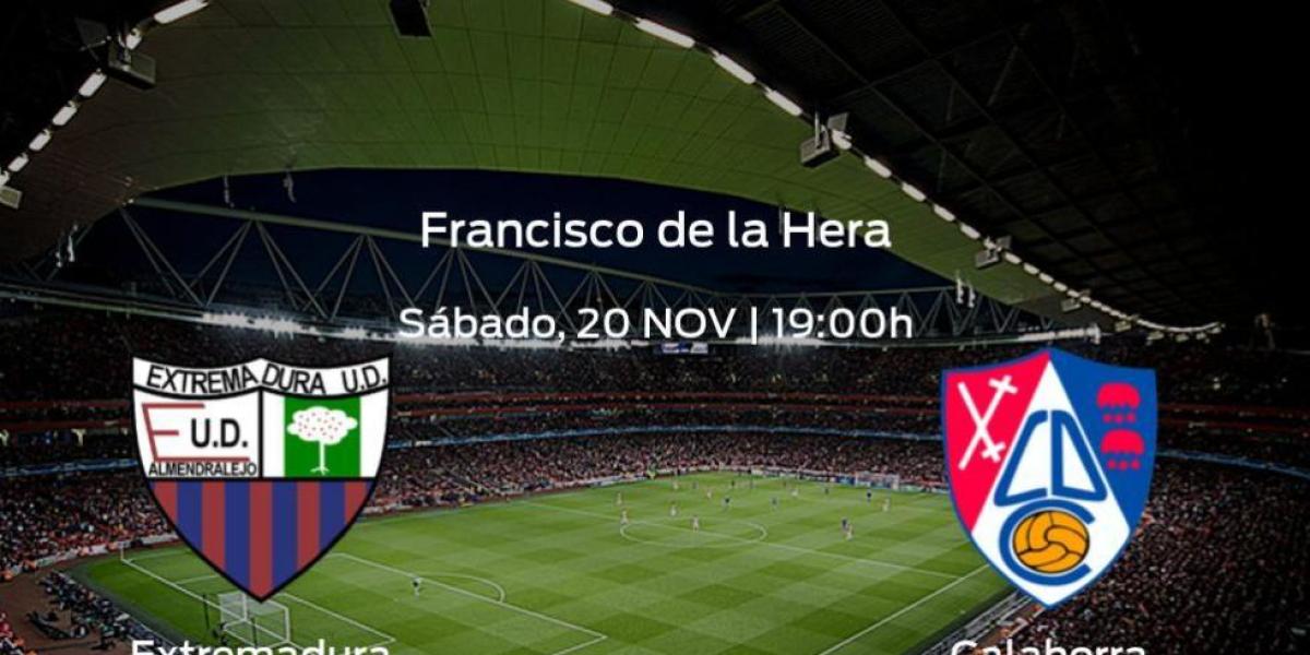Previa del partido: el Extremadura UD recibe al Calahorra en la decimotercera jornada