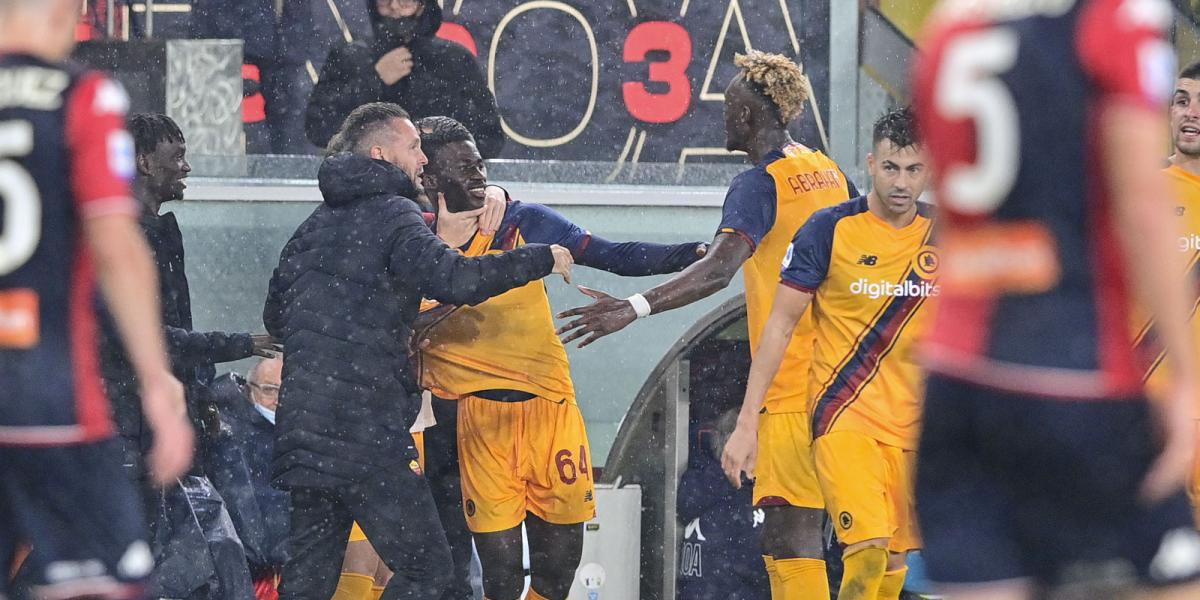 0-2: Afena-Gyan hace historia con su doblete para la Roma
