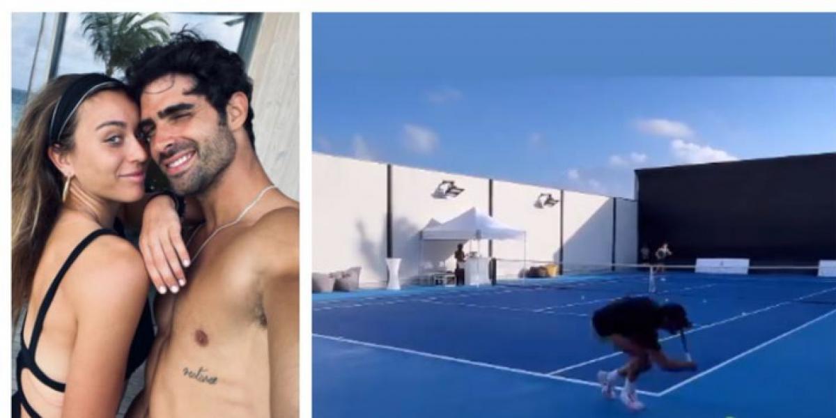 Paula Badosa, sin piedad en la pista con Juan Betancourt: Lo siento, pero no lo siento