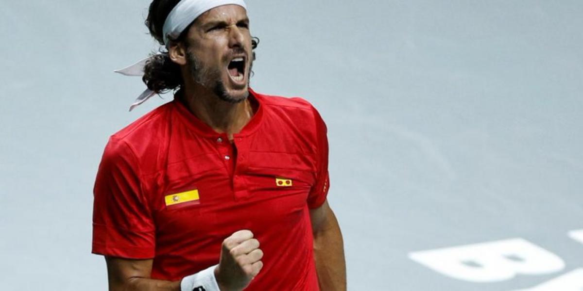 Feliciano López disfruta a los 40 abriendo con victoria el España-Ecuador