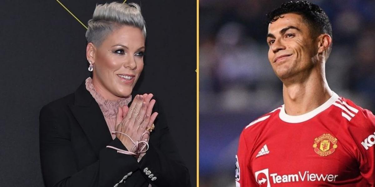 La atrevida petición de la cantante P!nk a CR7 con respuesta positiva: ¿Te apetece?
