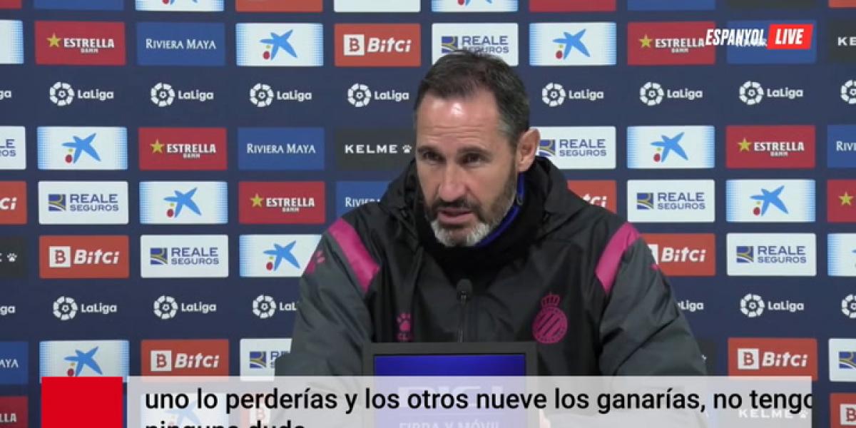 Vicente Moreno: Si se jugara diez veces más el derbi, nueve lo ganaríamos