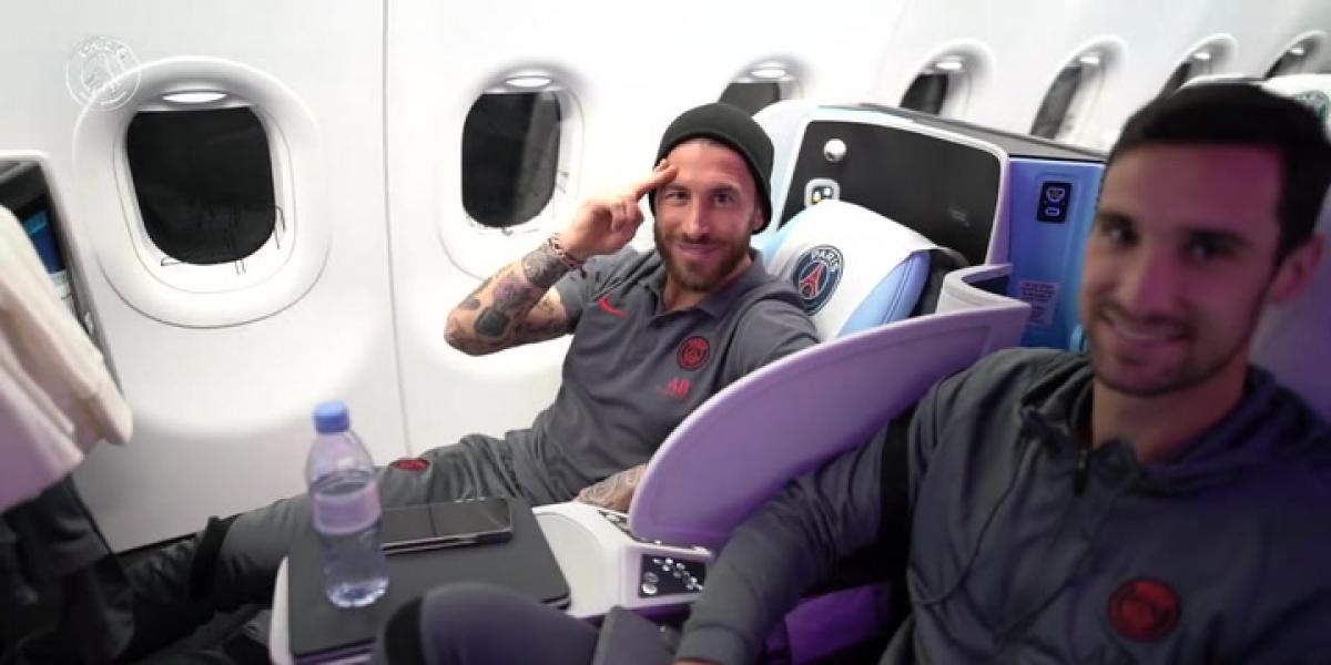 El itinerario del PSG en su visita a Madrid