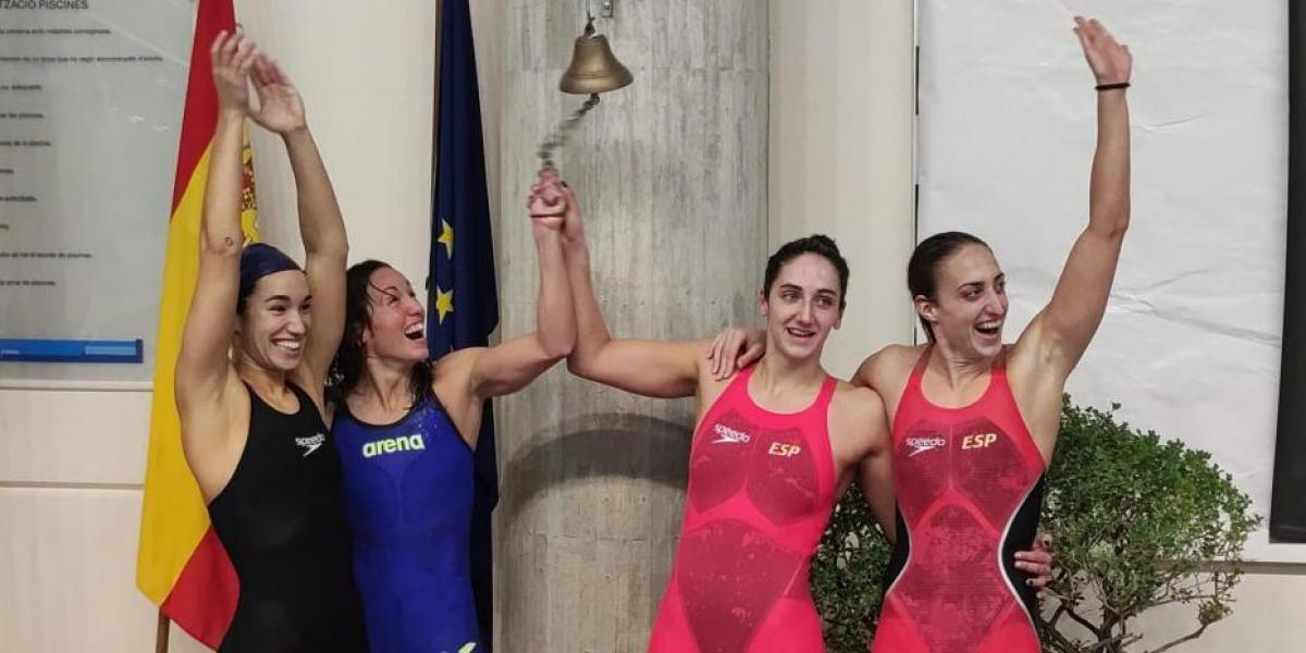 Otro récord de España del Sant Andreu y reyes Hugo y Lidón