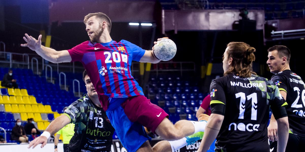 41-28: Un Barça a medio gas arrolla al Torrelavega antes de recibir al Porto