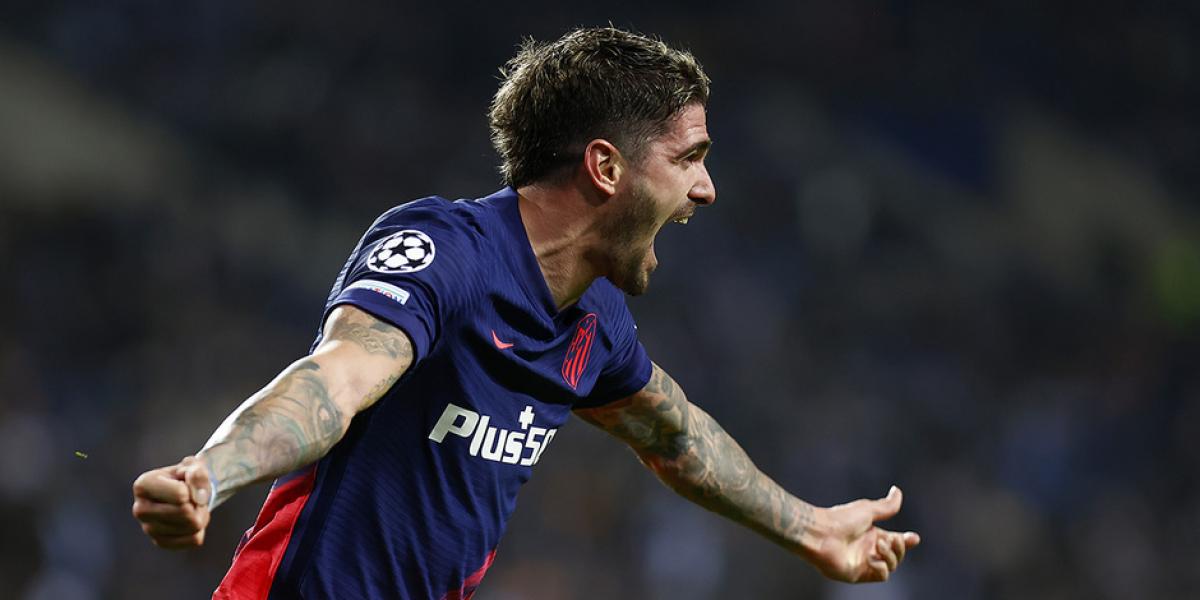 De Paul impartió una master class que coronó con su primer gol en el Atlético