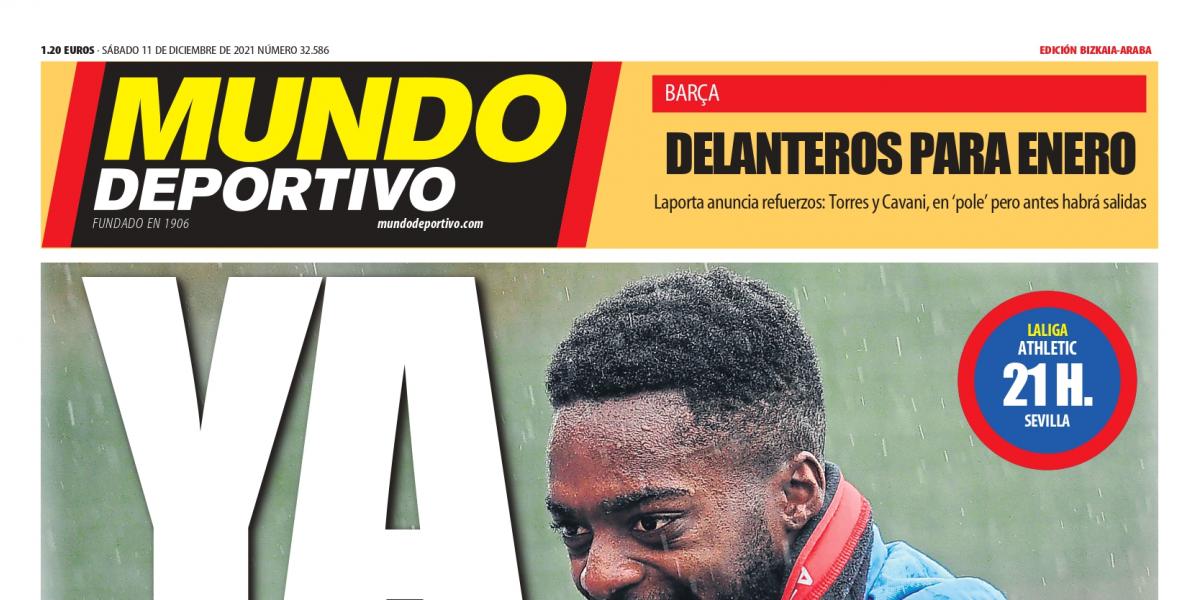 Portada de MD Bizkaia-Araba de hoy sábado