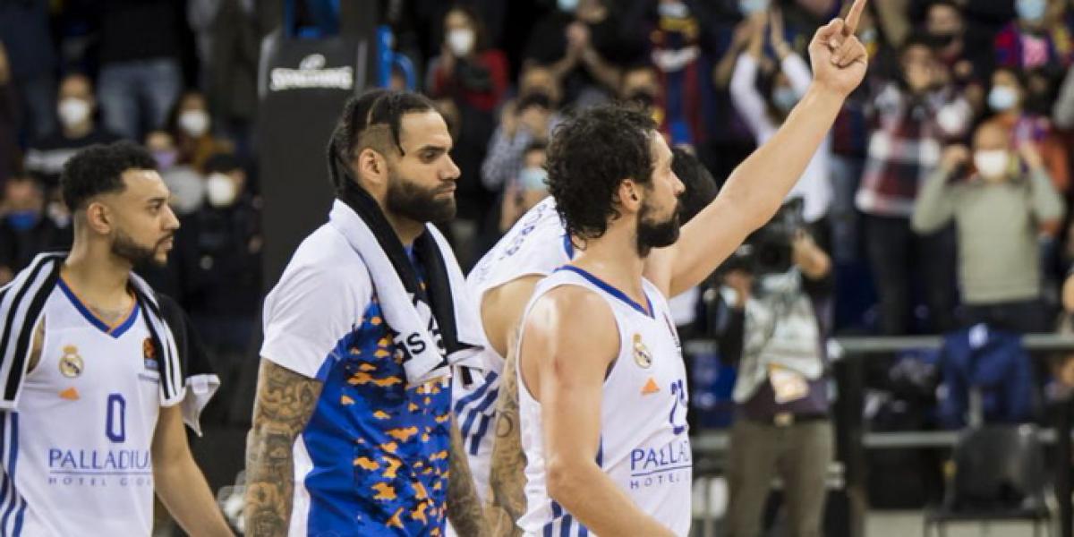 Mensaje de Sergio Llull tras su peineta en el Palau Blaugrana