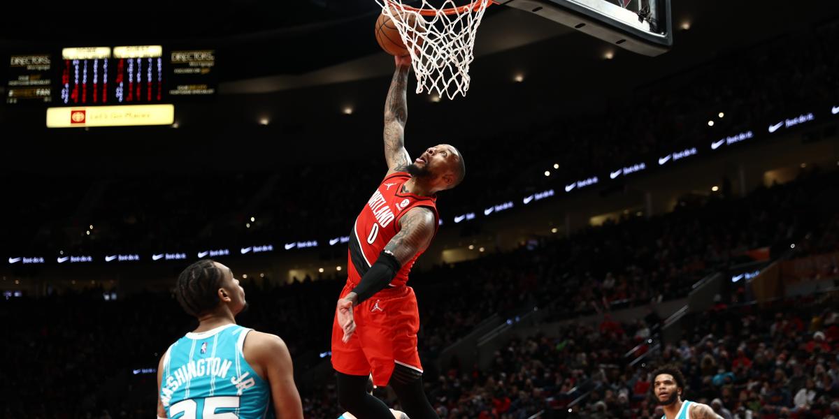 Un sobresaliente Lillard guía el triunfo de los Blazers