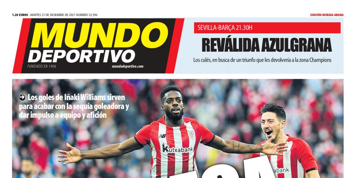 Portada de MD Bizkaia-Araba de hoy martes