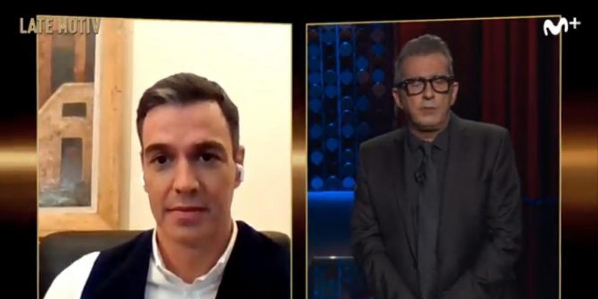 Pedro Sánchez interviene en el último programa de Late motiv y Buenafuente le despide con este zasca