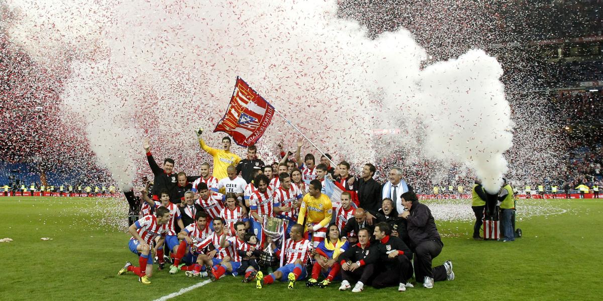 Hace una década, el Atlético le ganó la Copa al Real Madrid en el Bernabéu