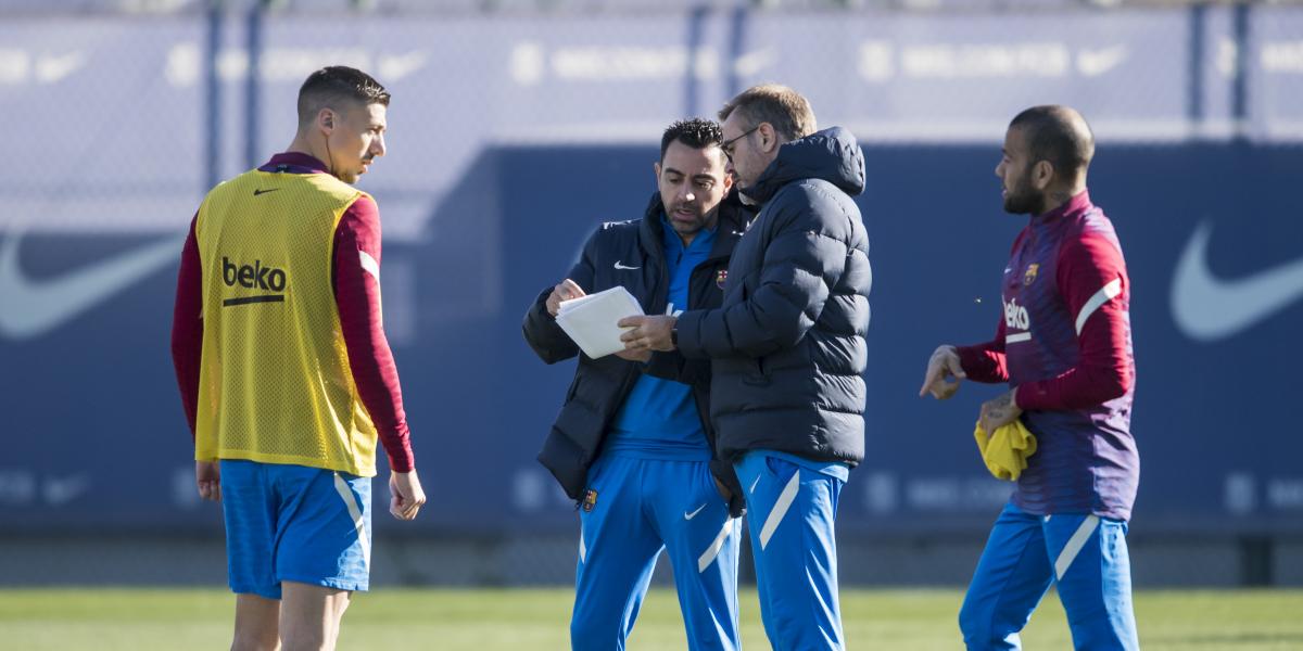 Xavi, muy condicionado para el once ante el Mallorca
