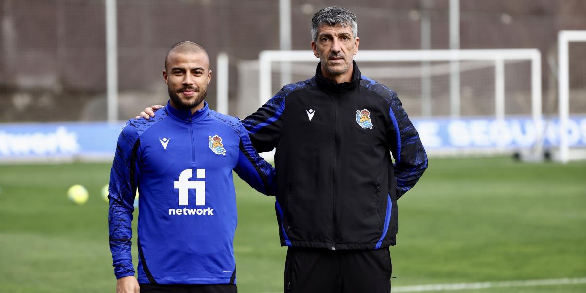 Rafinha ya se entrena en Zubieta