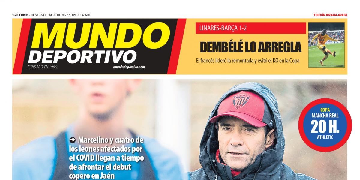 Portada de MD Bizkaia-Araba de hoy jueves
