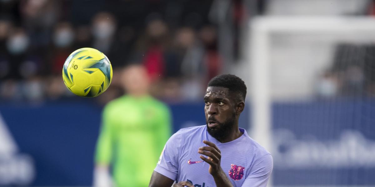 Umtiti, menos de 20 partidos por curso desde 2018 y solo uno en este