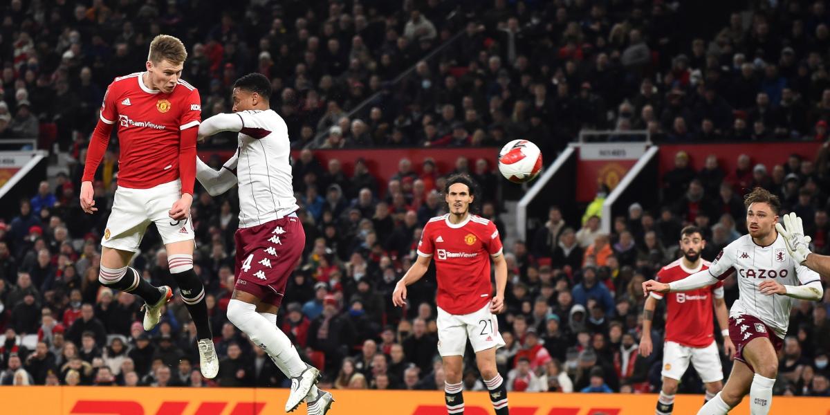 1-0: El United, sin Cristiano, elimina al Aston Villa
