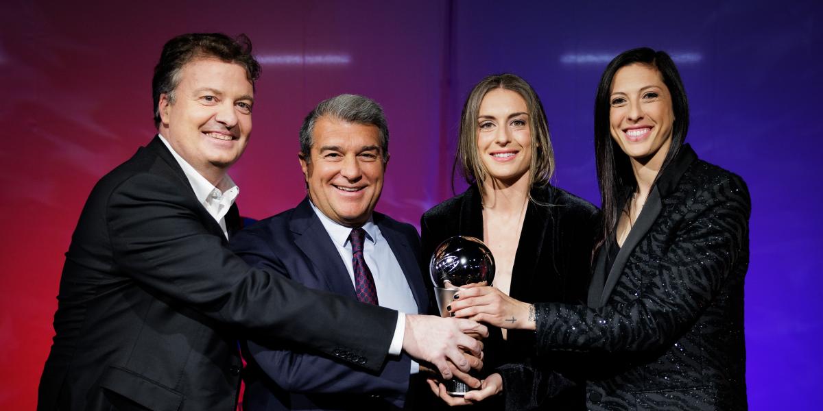 Así ha sido la entrega del FIFA The Best a Alexia Putellas