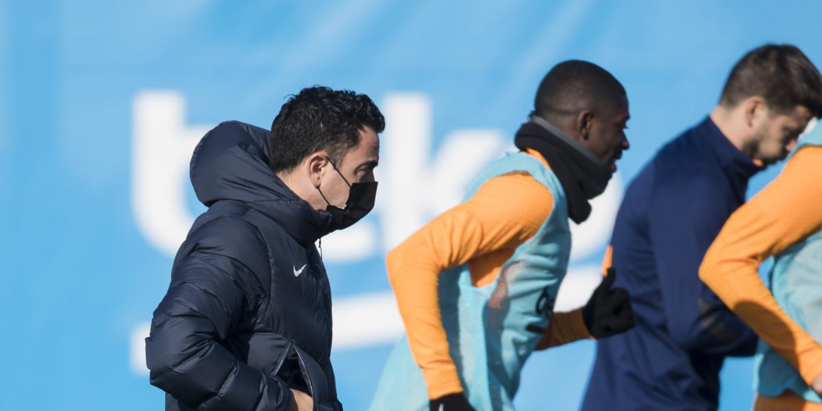 Xavi y Jordi Cruyff se reúnen con el agente de Dembélé