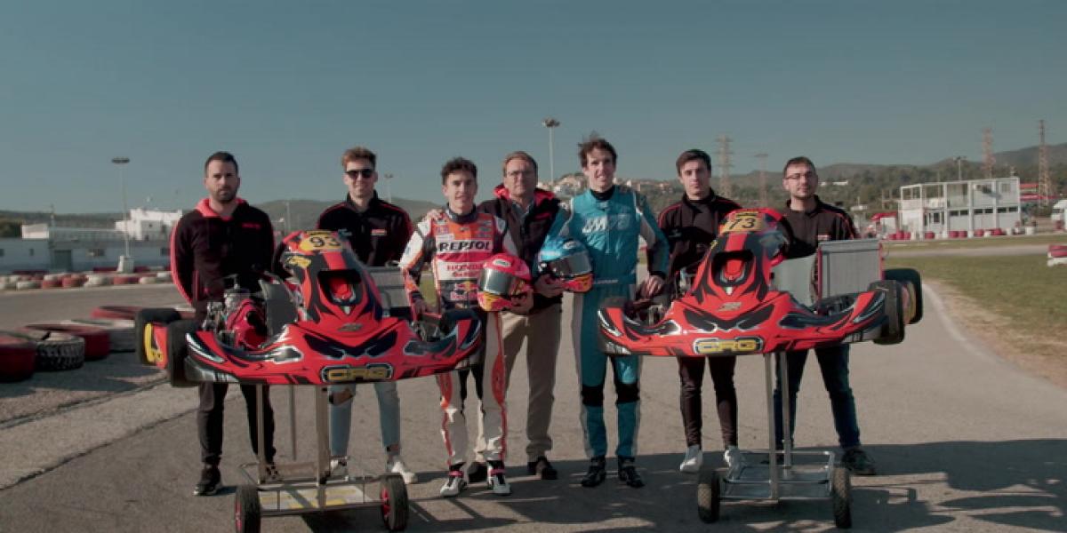 Los hermanos Márquez introducen el karting en su plan de entrenamientos