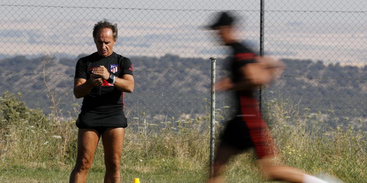 El Profe Ortega llegó a Uruguay dando gracias al Atlético y al Cholo